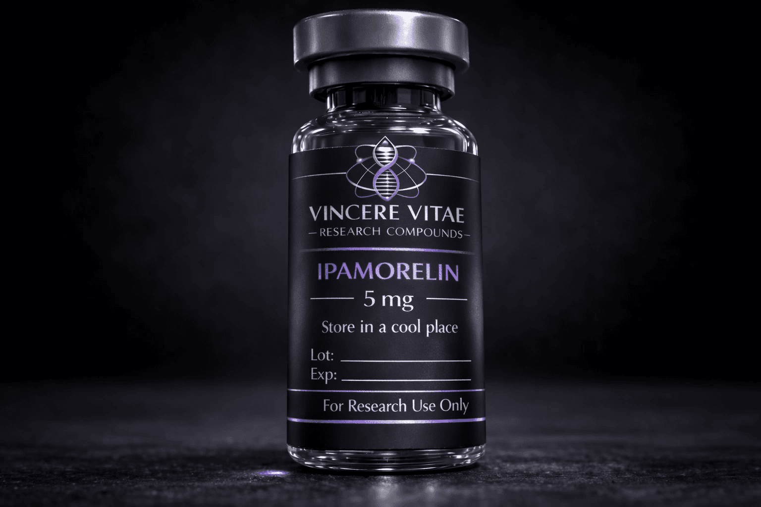 Ipamorelin research vial
